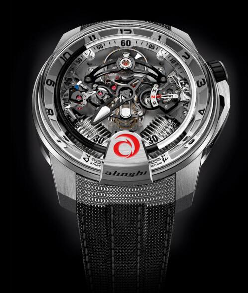 Review Luxury Replica HYT H2 ALINGHI 248-TT-02-NF-BN watch